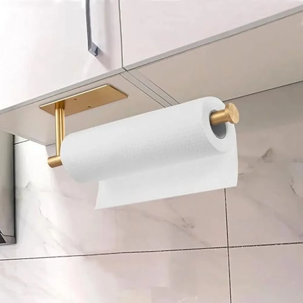 Self Adhesive Wall Mount Paper Towel Holder 13.3